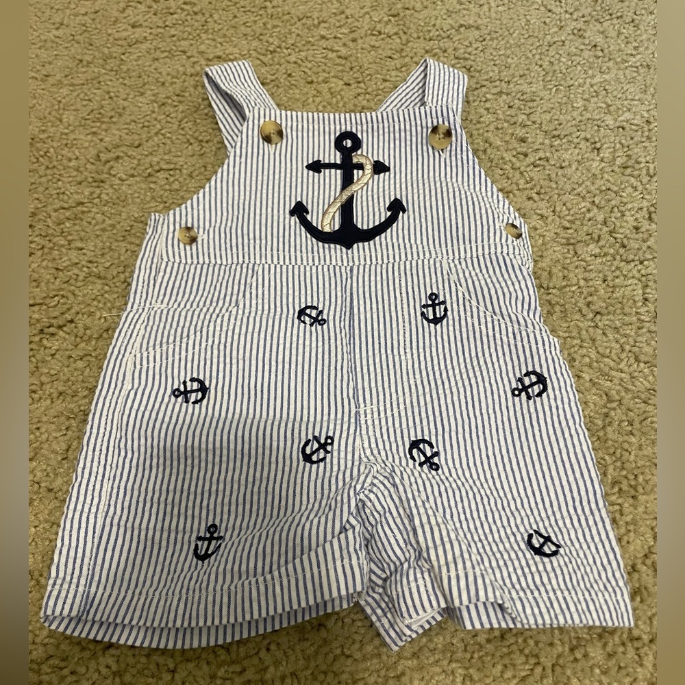 Boys 3-6m overall shorts
